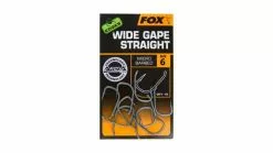Fox Edges Wide Gape Straight Hook Size 6